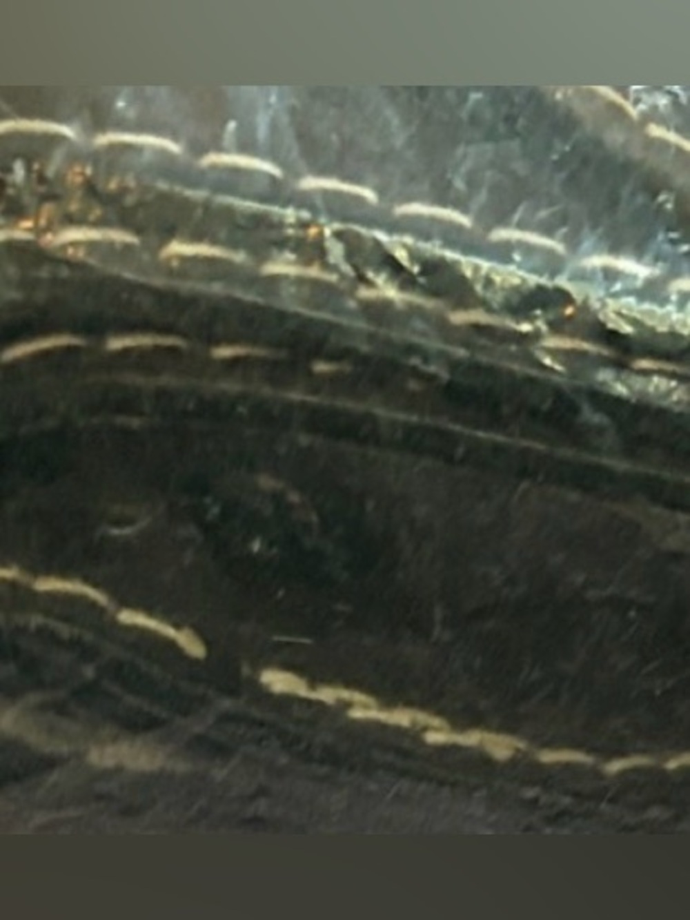Source Unknown Black leather Belt